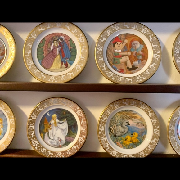 Vintage Franklin Mint miniature Fairytale Plates - Picture 6 of 13